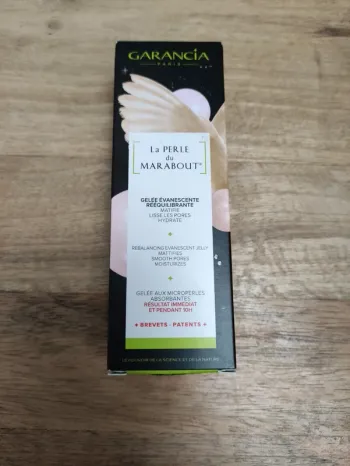 👄 la perle du marabout gelée matifie , lisse les pores hydrate