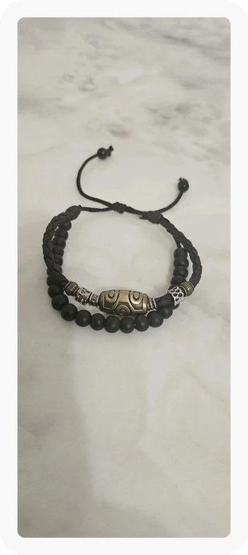 Bracelet double couche réglable