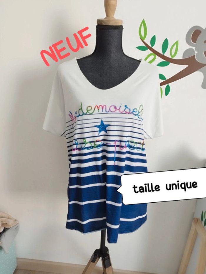 Tee shirt femme neuf - photo numéro 2