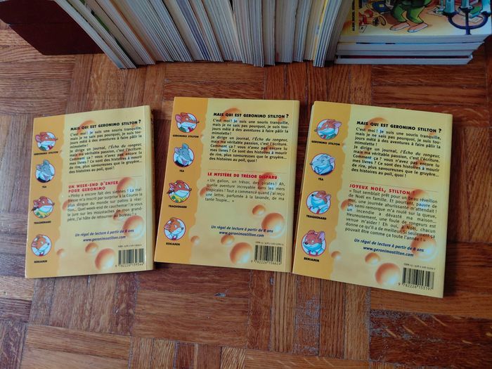 Lot de 3 livres geronilo stilton. 16 18 19 - photo numéro 2