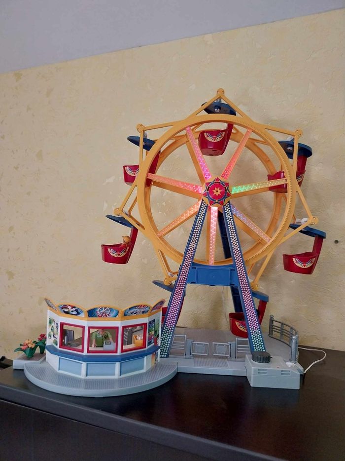Playmobil Grande roue lumineuse + moteur