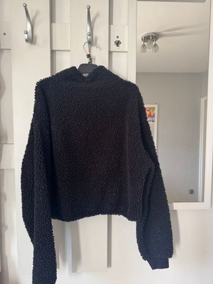 Pull/Sweat polaire à col zippé - moumoute - photo numéro 2