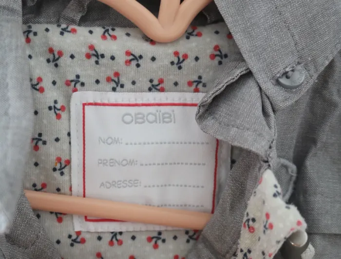 Veste automne fille Obaïbi 6 mois - photo numéro 7