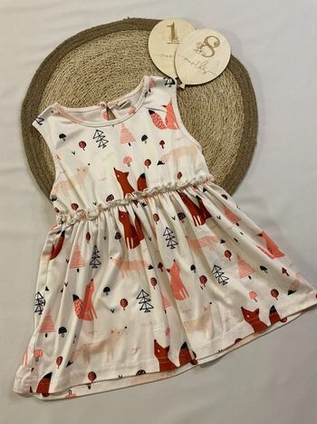 Robe fille renard été