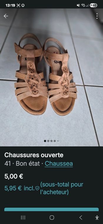 Chaussures été femme