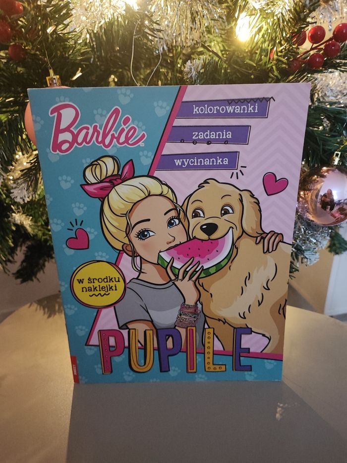 Livre d’activités BARBIE PUPILE – Neuf