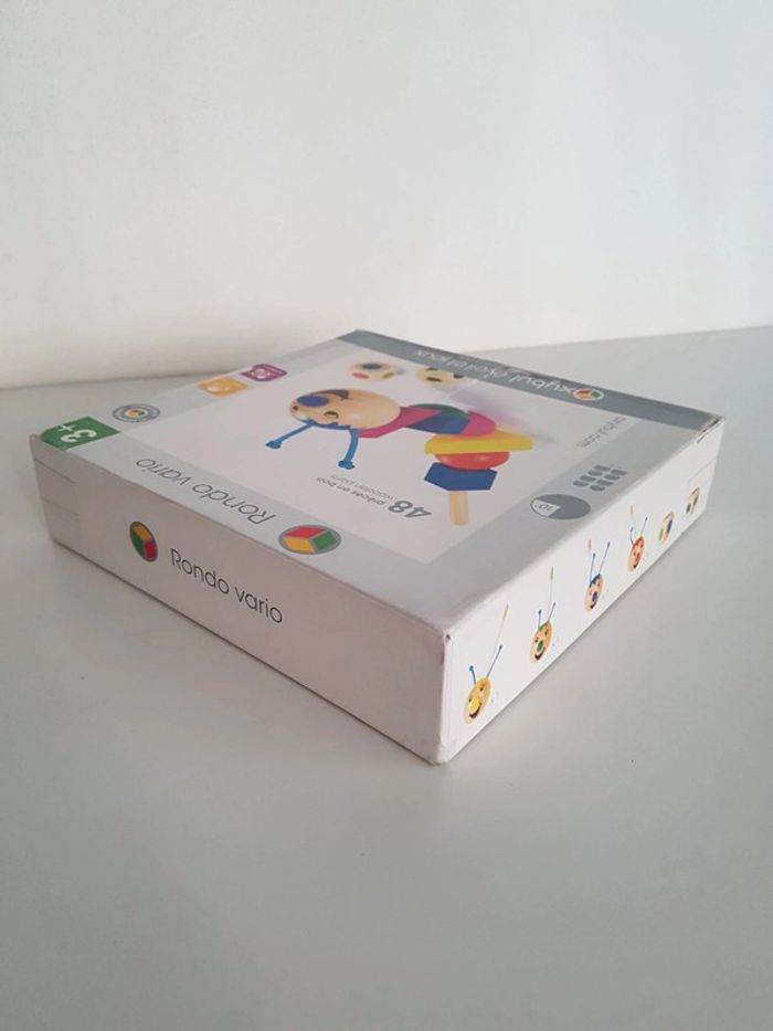 Jeu Rondo Vario perles en bois Oxybul - photo numéro 15