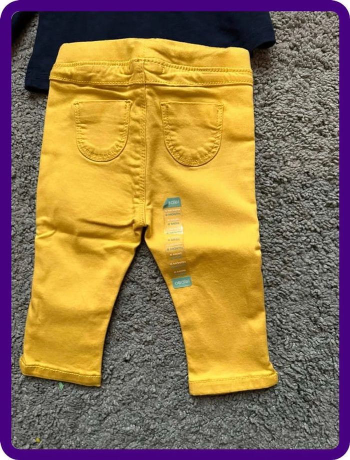 Jean bébé fille taille 6 mois - photo numéro 3