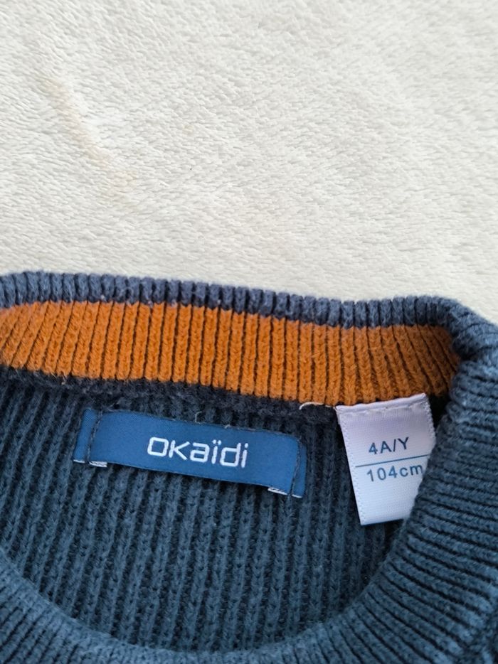 Pull garçon Okaïdi 4 ans - photo numéro 7