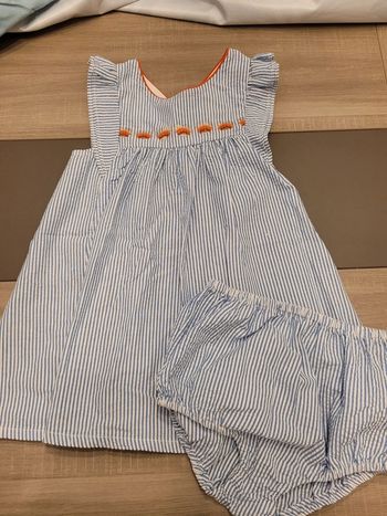 Robe à rayures 23 mois