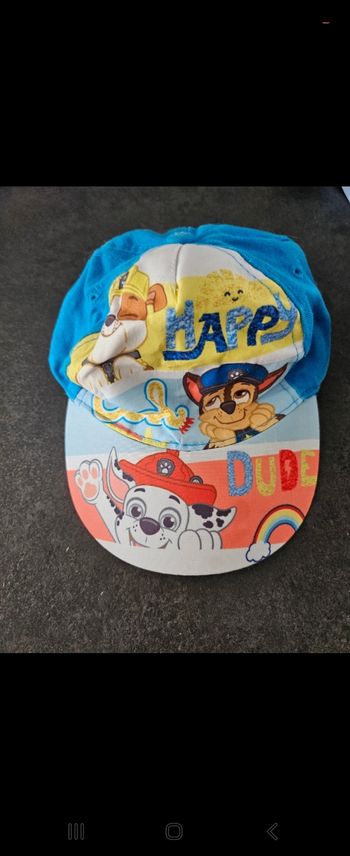 Casquette pat patrouille