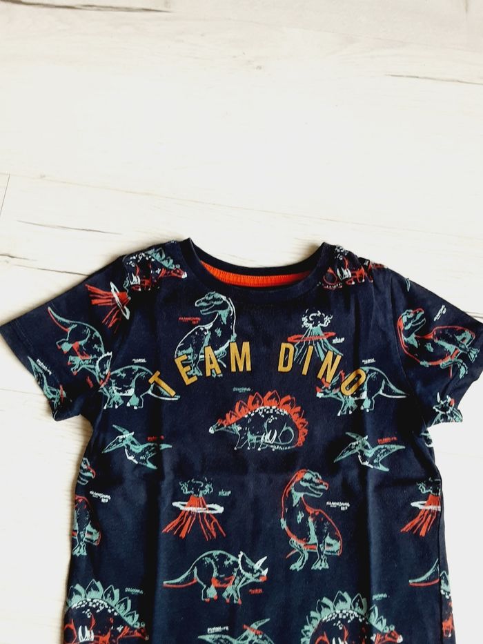 Vêtement garçon tee-shirt manches courtes dinosaures Kiabi 4 ans - photo numéro 2