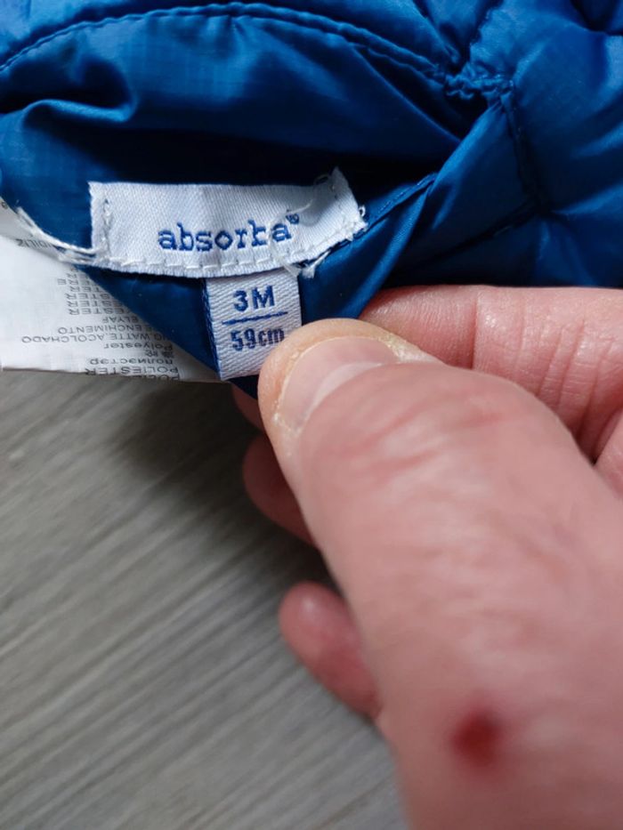 Blouson reversible Absorba taille 3 mois - photo numéro 7