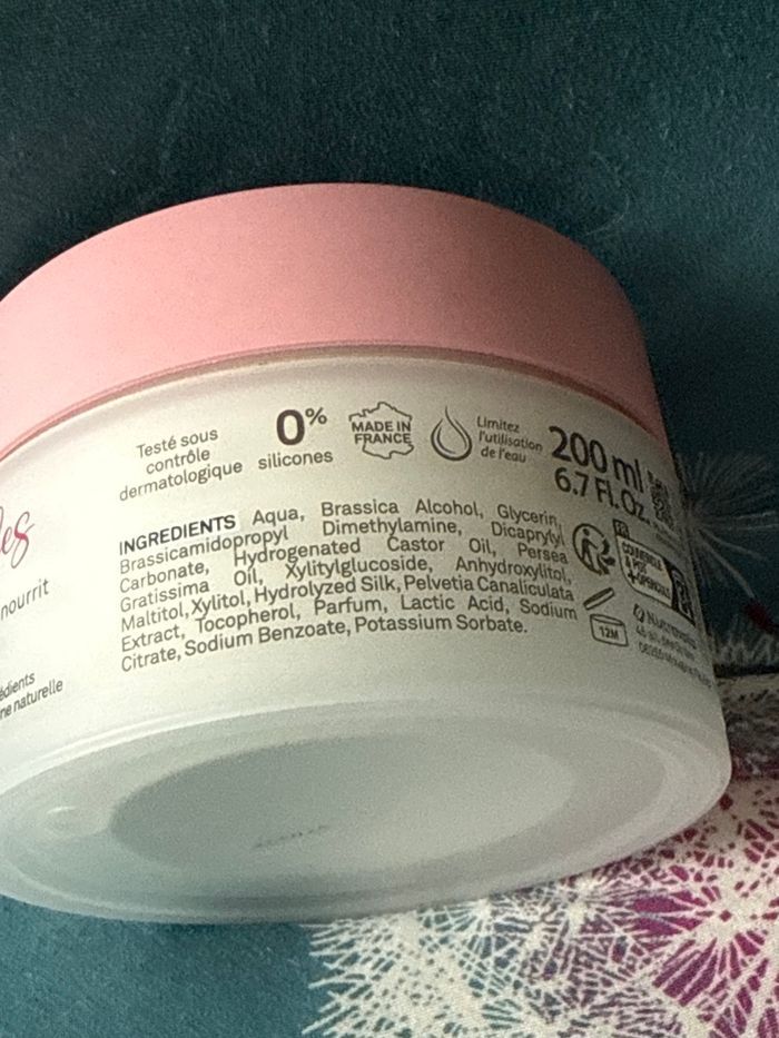 Masque spécial cheveux bouclés Luxéol 200ml - photo numéro 2