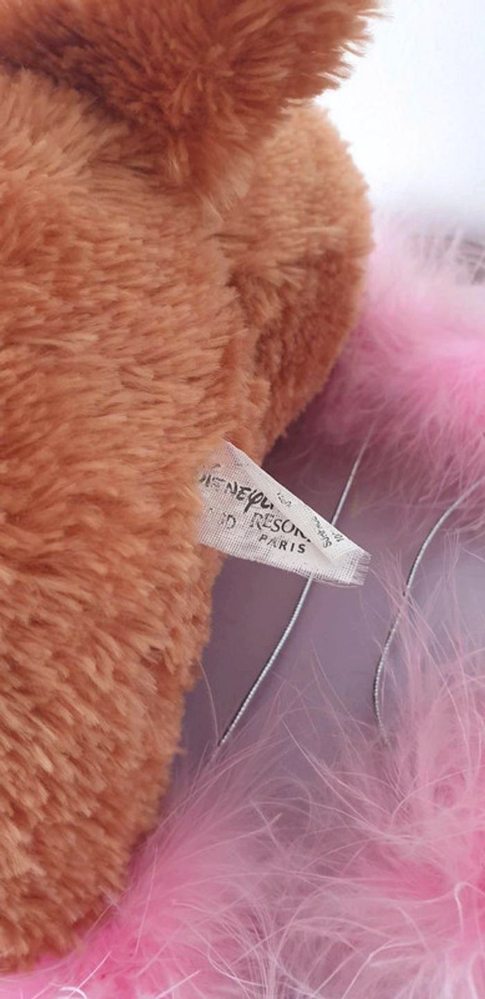 Superbe peluche doudou la belle et le clochard Disneyland Paris collection - photo numéro 4