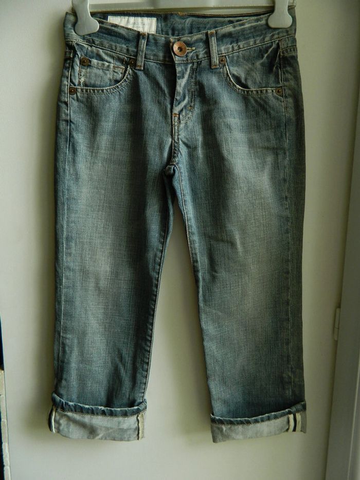 Pantacourt W25L34 "Used Jeans"