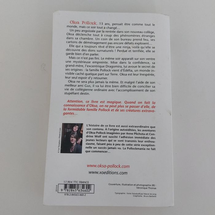 Livre - Oksa pollock, tome 1 - photo numéro 2