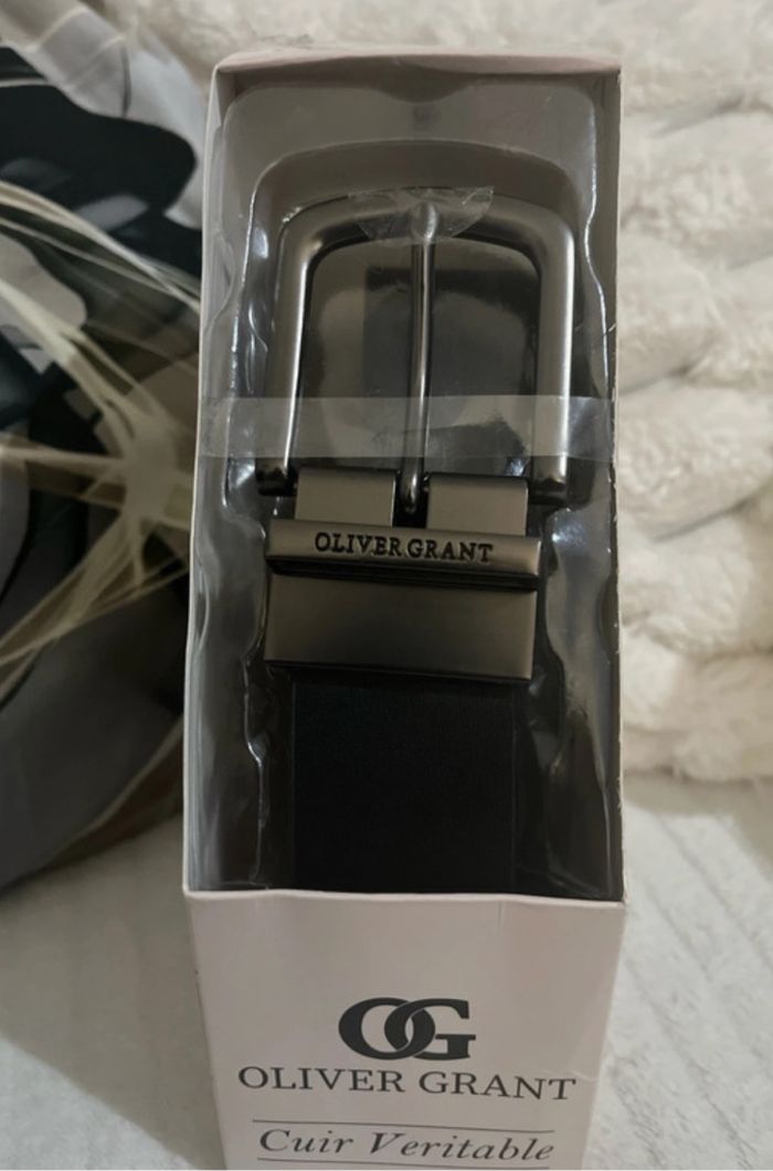 Ceinture réversible cuir homme ( luxe ) - photo numéro 4