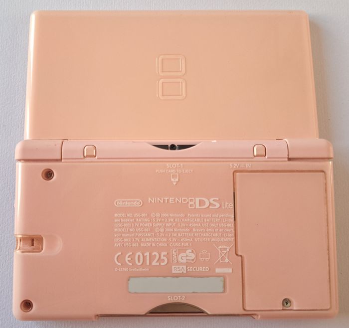🎮 Console Nintendo DS Lite rose semi fonctionnelle - photo numéro 3