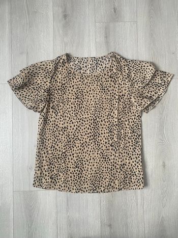 🐆 Blouse imprimé léopard