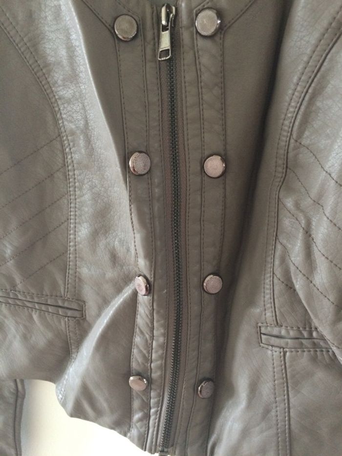 Veste Simi cuir Neuve Taille M - photo numéro 2