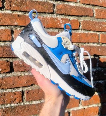 Baskets Nike air max 90 futura bleu blanche pointure 38 neuves sans boîte