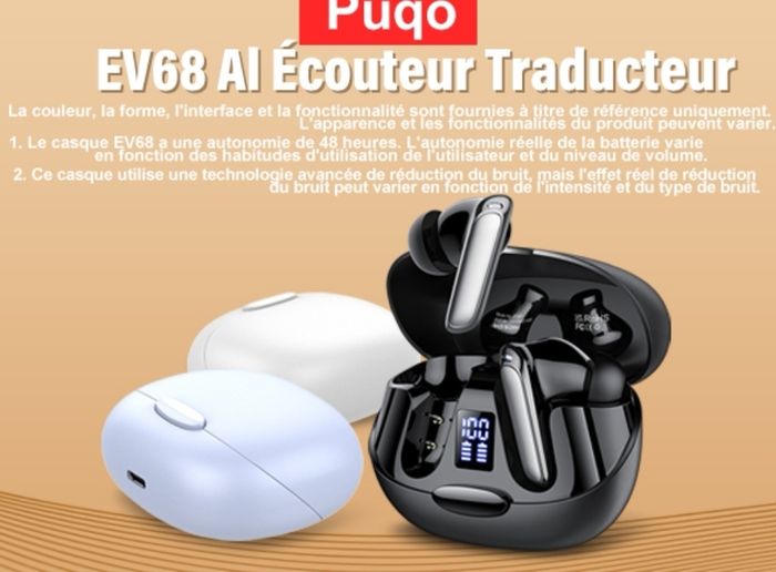 ÉCOUTEURS TRADUCTEUR AI - photo numéro 9