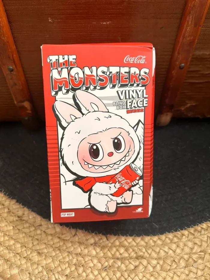 Popmart Labubu Coca Cola Happy Factor blind box Originale