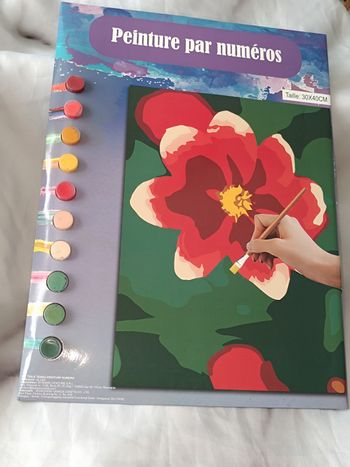 Peinture par numéro 🫟 Fleur 💮