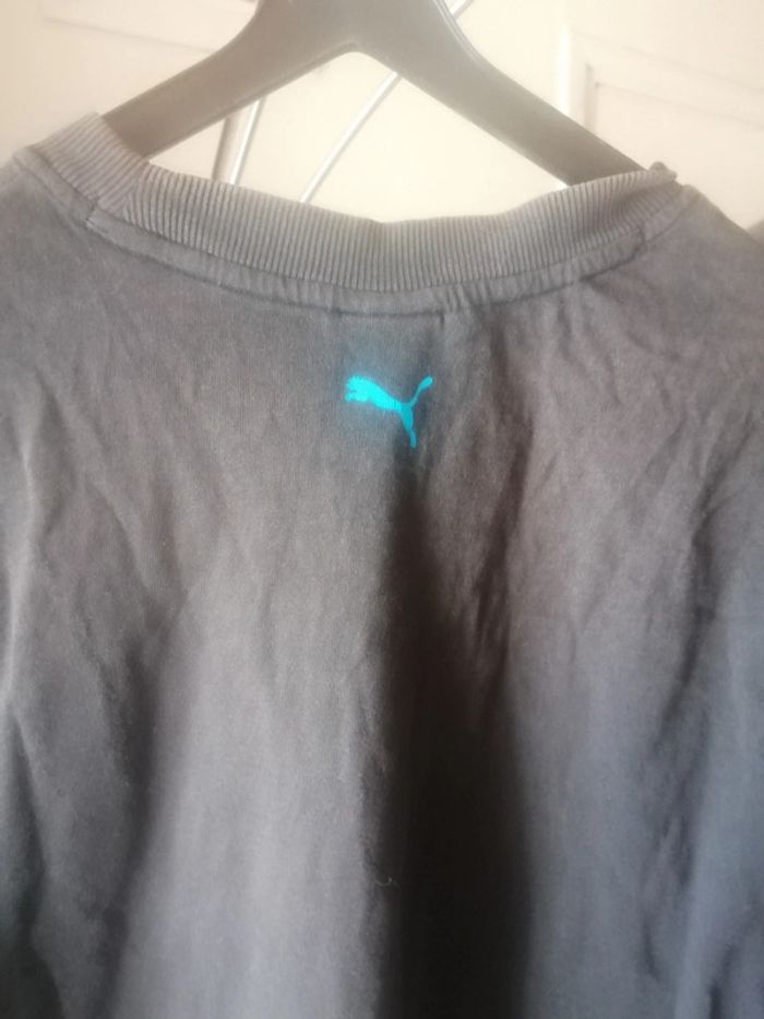 🌸Tee shirt noir Taille 14 /16 ans mixte "Puma" 🌸 - photo numéro 5
