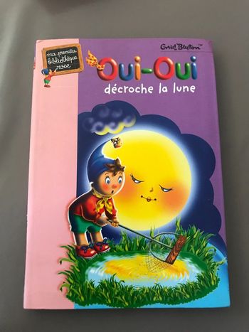 Livre Oui oui décroche la lune