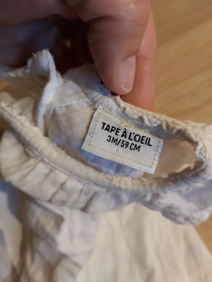 Robe doublée type cérémonie TAO 3 mois (78) - photo numéro 3