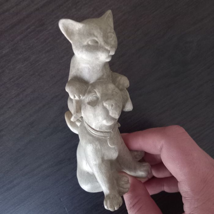 Petite statuette chien/chat - photo numéro 6