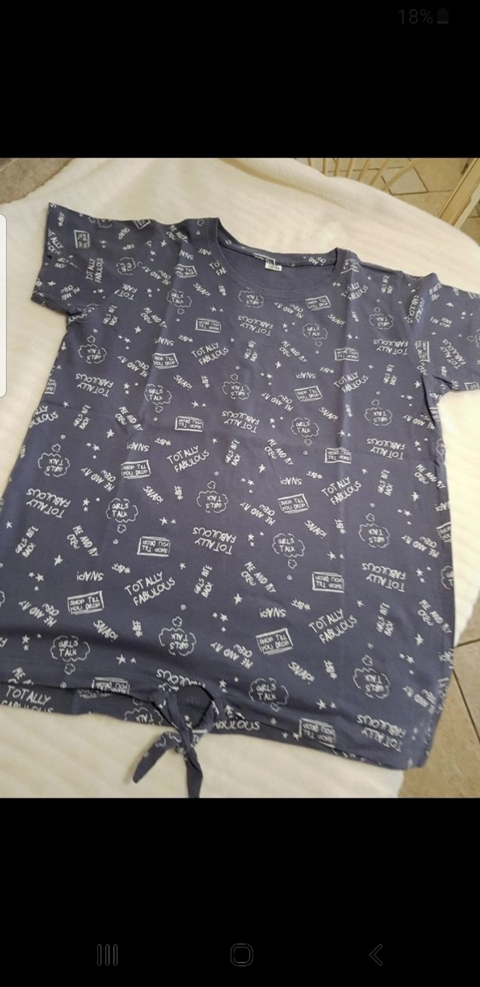 T.shirt fille taille 14 ans
