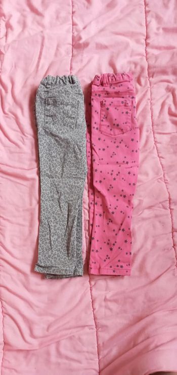 Lot de 2 Pantalons kid kanai taille 4 ans