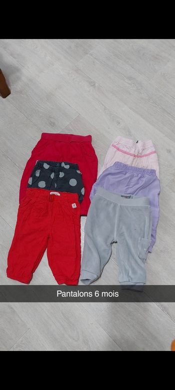 Lot pantalon 6mois