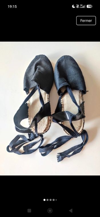 Espadrilles à talons 