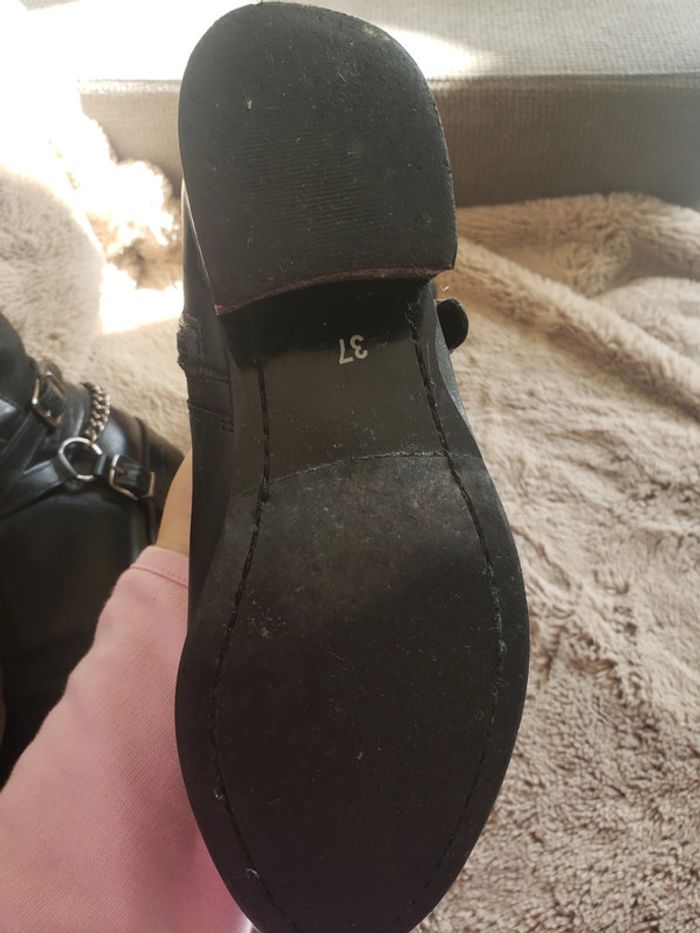 Botte cavaliere en cuir - photo numéro 9