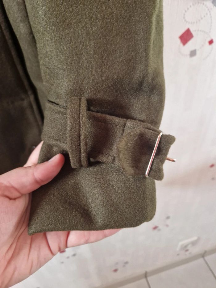 Magnifique manteau femme Kaki Neuf T M - photo numéro 4