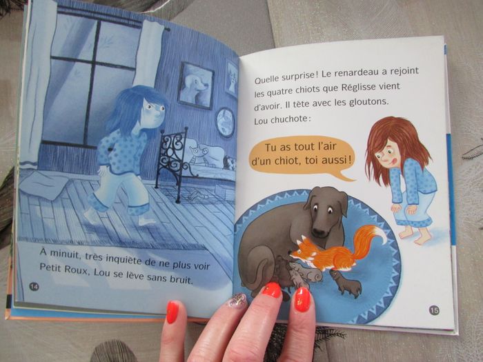 Livre Les animaux de Lou Tome 199 Ne pleure plus Petit Roux - photo numéro 5