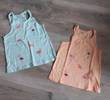 Lot 2 débardeurs 'kiabi' 10 ans