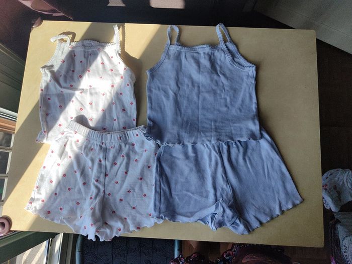 Lot de 2 pyjamas été coton 3 ans la Redoute - photo numéro 2