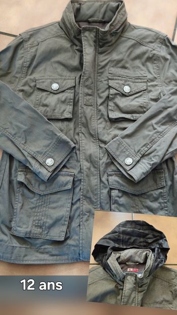Veste kaki - 12 ans