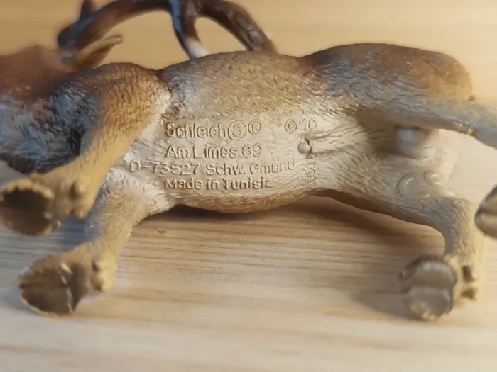 Schleich cerf qui brame Figurine animal de la forêt - photo numéro 3