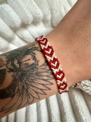Bracelet brésilien motif cœur