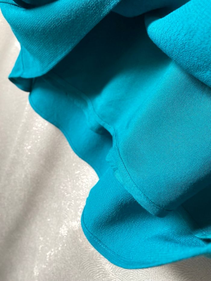 Jolie jupe à volant verte 38 Comptoir des cotonniers - photo numéro 5