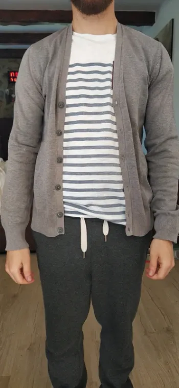Cardigan gris