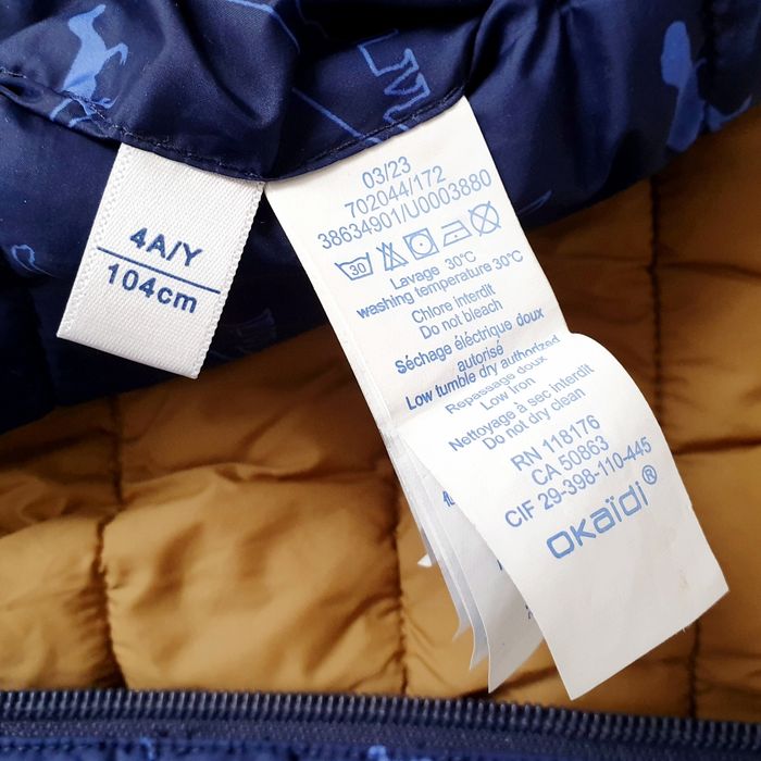 Doudoune réversible marine/camel - Okaïdi - photo numéro 7