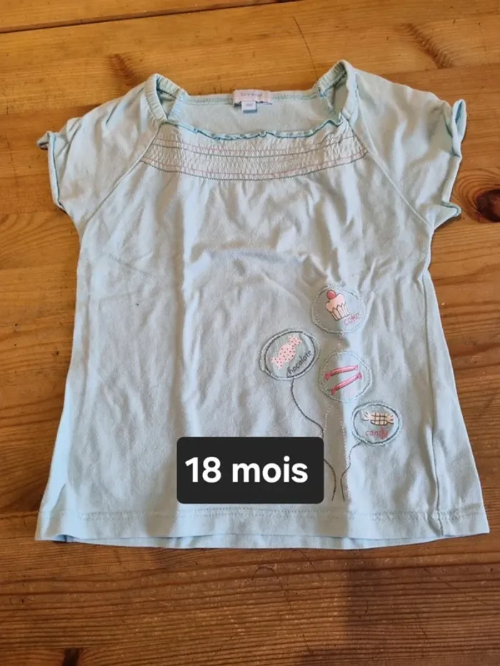 Tee-shirt bebe fille