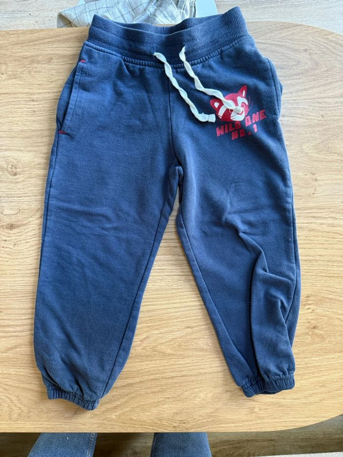 Pantalon jogging Lupilu 2 4 ans bleu marine enfant garçon bon état
